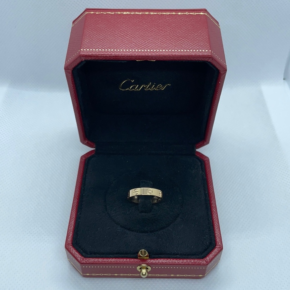 Cartier Love Wedding Band Size 48 Yellow Gold